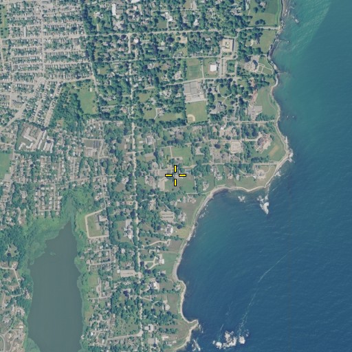 Aerial/Satellite Image of Hatch School, RI