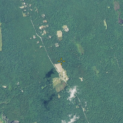 Aerial/Satellite Image of Allen Plot, RI