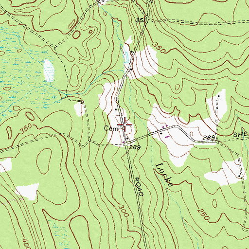 Topographic Map of Anthony - Arnold Plot, RI