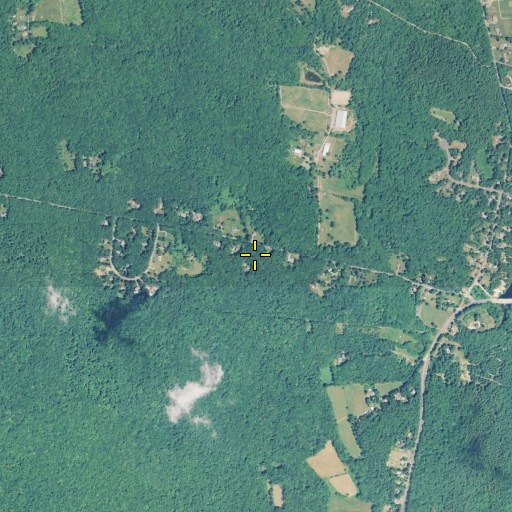 Aerial/Satellite Image of Boss Plot, RI