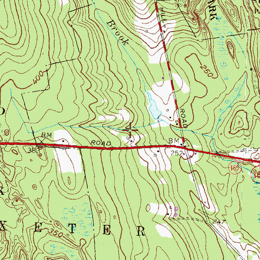 Topographic Map of Brainard Plot, RI
