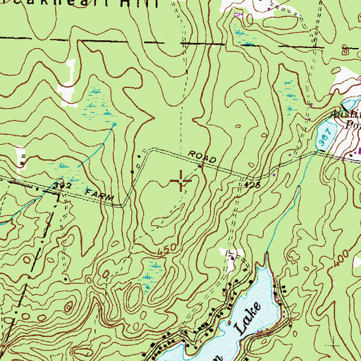 Topographic Map of Cezar Onion Plot, RI