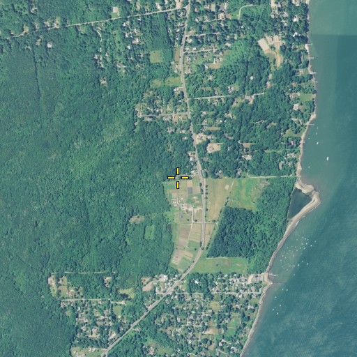 Aerial/Satellite Image of John Congdon Plot, RI