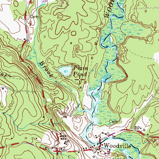 Topographic Map of Doctor Isaac Collins Plot, RI