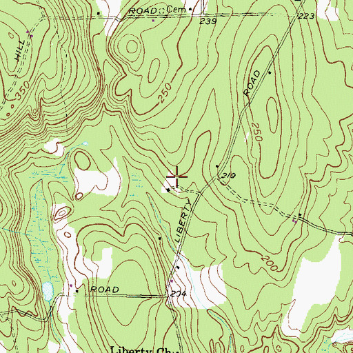Topographic Map of Dowley Plot, RI