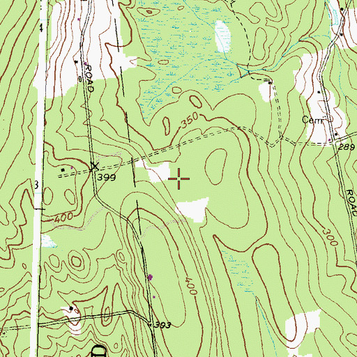 Topographic Map of Gardiner Plot, RI
