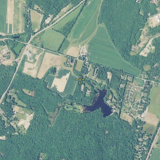 Aerial/Satellite Image of Gardner Plot, RI