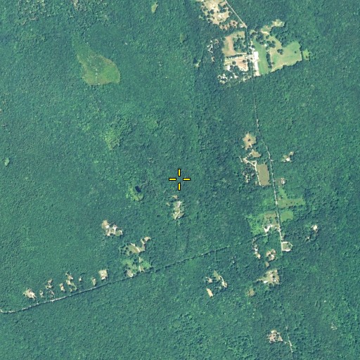 Aerial/Satellite Image of Henry Barber Plot, RI