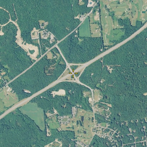 Aerial/Satellite Image of Interchange 2, RI