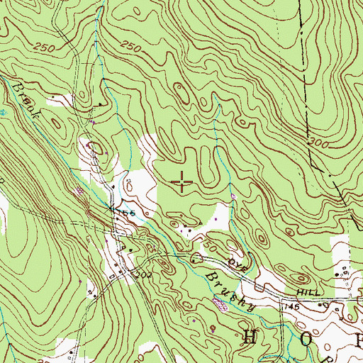 Topographic Map of Larkin Plot, RI