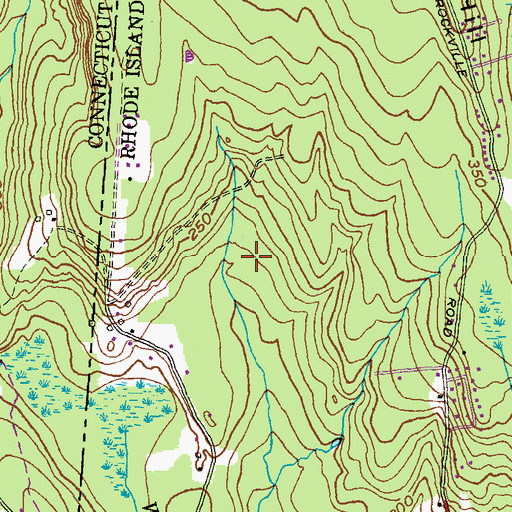 Topographic Map of Oatley Plot, RI