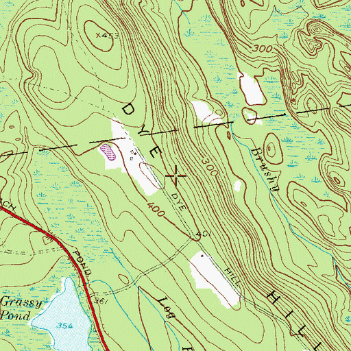 Topographic Map of Palmer - Burdick - Appley Plot, RI