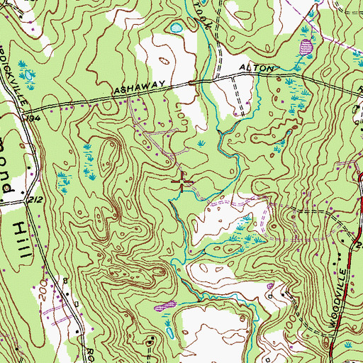 Topographic Map of Peter Davis Plot, RI
