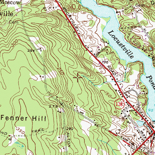 Topographic Map of Robert Browning Plot, RI
