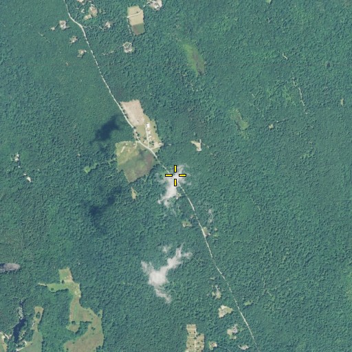 Aerial/Satellite Image of Rose Plot, RI