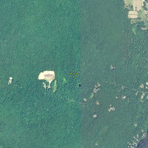 Aerial/Satellite Image of Sheldon Plot, RI
