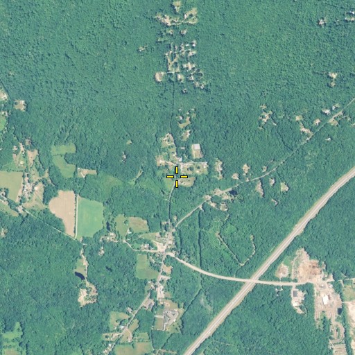 Aerial/Satellite Image of Spicer Plot, RI