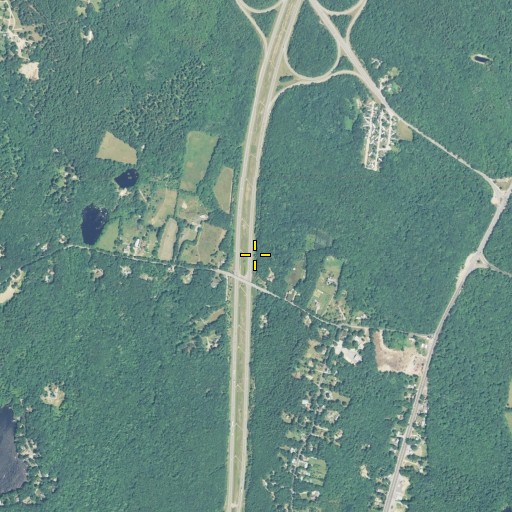 Aerial/Satellite Image of Straight Plot, RI
