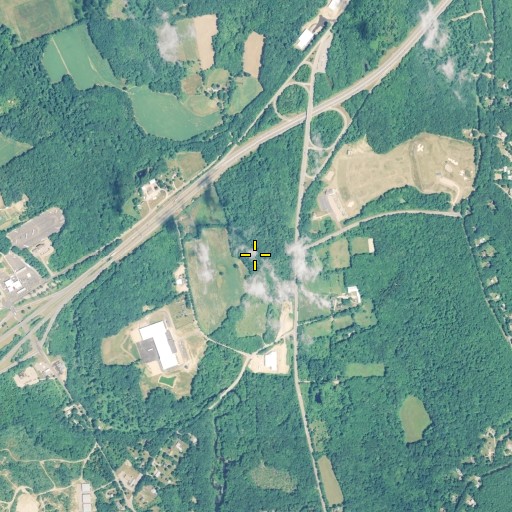 Aerial/Satellite Image of Wells Plot, RI