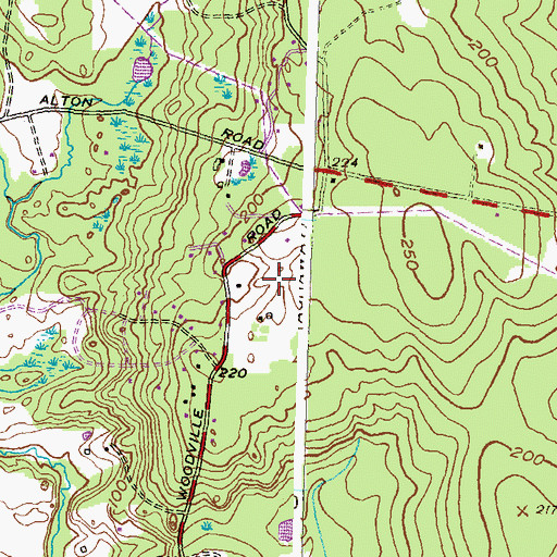 Topographic Map of Witter Plot, RI