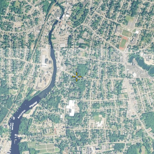 Aerial/Satellite Image of YMCA, RI