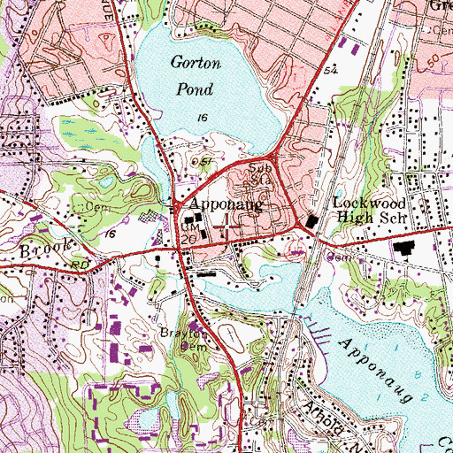 Topographic Map of Building Blocks Child Care Center, RI