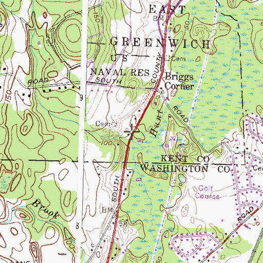 Topographic Map of Jonathan Nichols Plot, RI