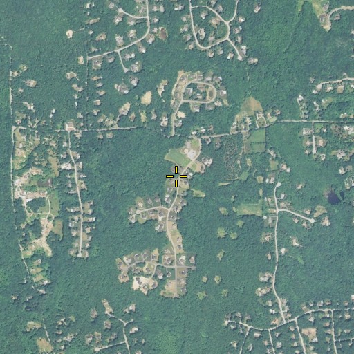 Aerial/Satellite Image of Robert Vaughn Plot, RI