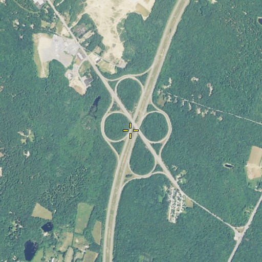 Aerial/Satellite Image of Interchange 5, RI