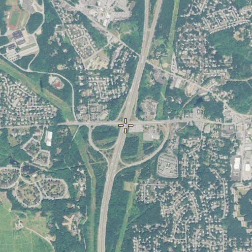 Aerial/Satellite Image of Interchange 10, RI
