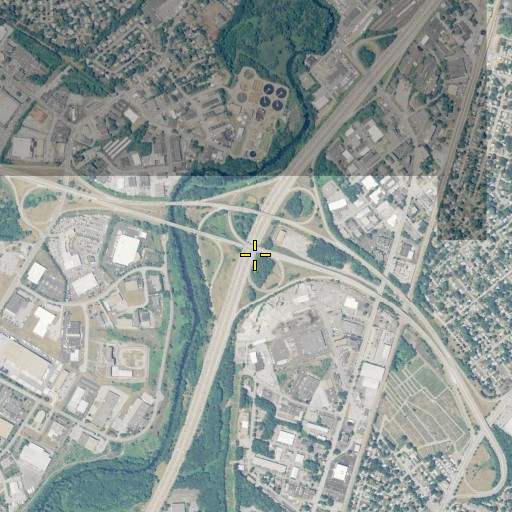 Aerial/Satellite Image of Interchange 14, RI