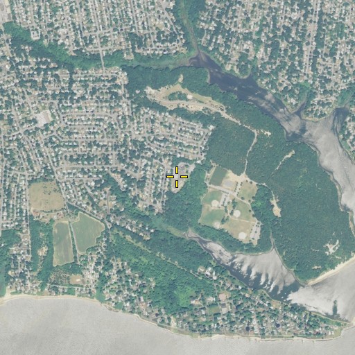 Aerial/Satellite Image of Park School, RI
