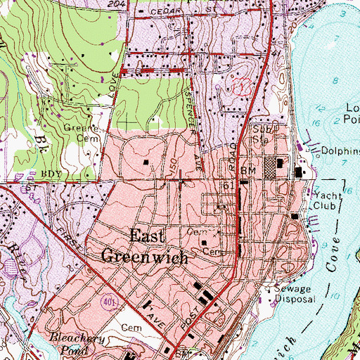 Topographic Map of United Church of Christ, RI