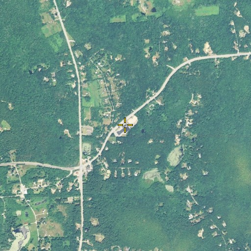 Aerial/Satellite Image of Western Coventry School, RI