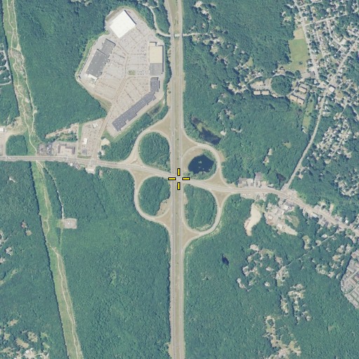Aerial/Satellite Image of Interchange 7, RI