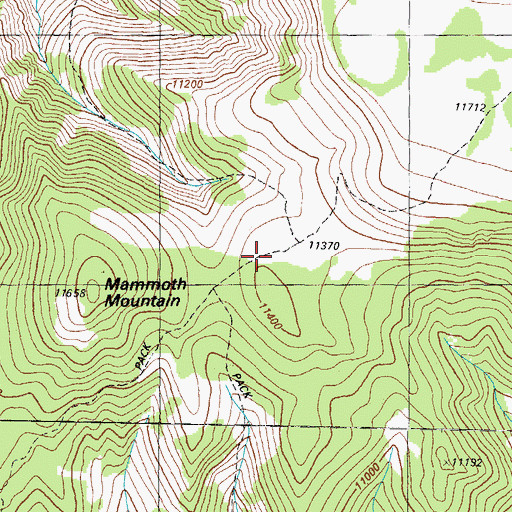 Topographic Map of Wason Stock Driveway, CO