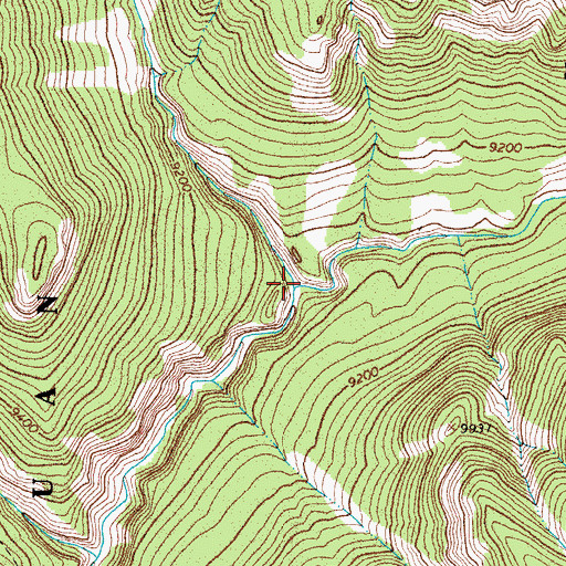 Topographic Map of Summit Creek, CO