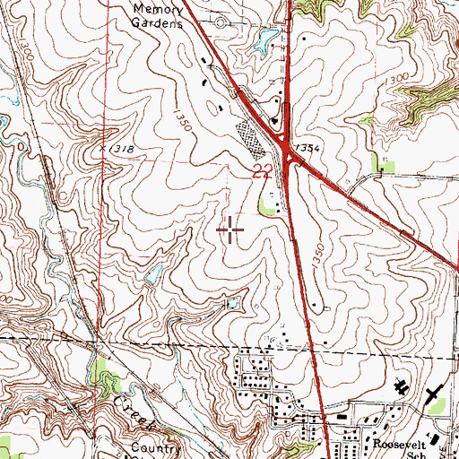Topographic Map of Western Iowa Tech Community College - Cherokee Campus, IA