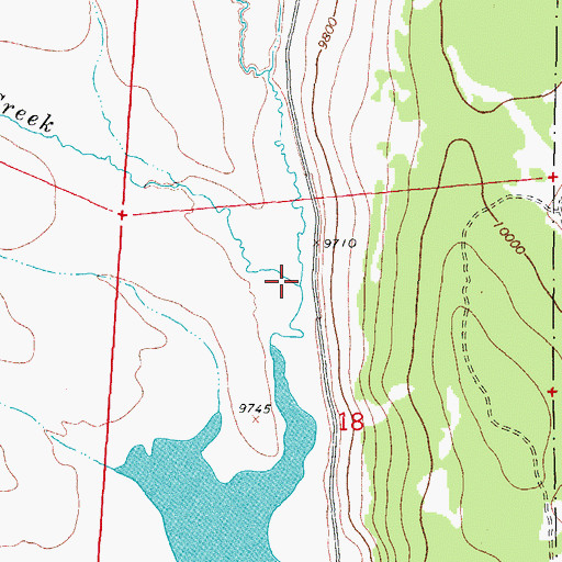 Topographic Map of Torsido Creek, CO