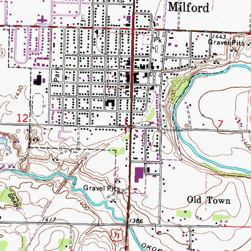 Topographic Map of Chiropractic Clinic, IA