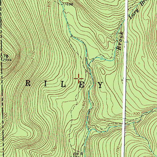 Topographic Map of Township of Riley, ME