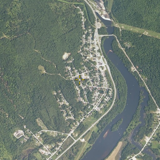 Aerial/Satellite Image of Virginia School, ME