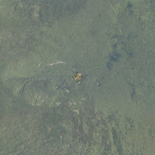 Aerial/Satellite Image of Crocker Cirque, ME
