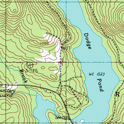 Topographic Map of Orgonon Museum, ME