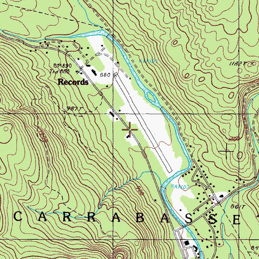 Topographic Map of Western Maines Childrens Museum, ME
