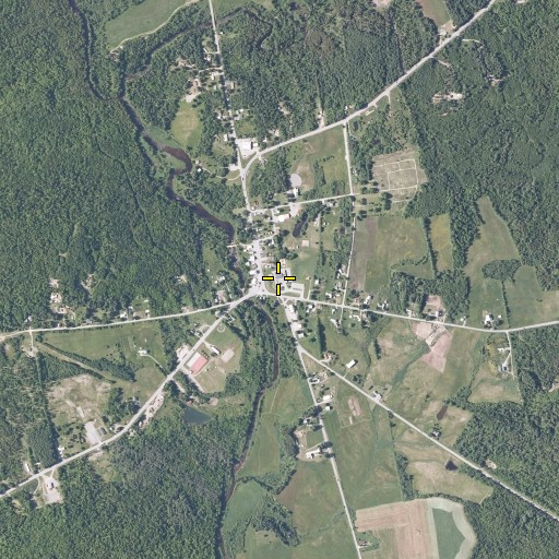 Aerial/Satellite Image of Athens Elementary School, ME