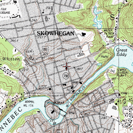 Topographic Map of Orthodox Presbyterian Church, ME