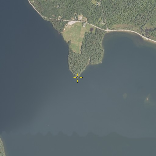 Aerial/Satellite Image of Salmon Point, ME