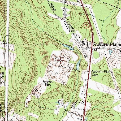 Topographic Map of Tot Lot, ME