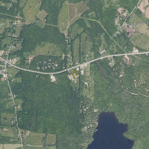 Aerial/Satellite Image of Union Elementary School, ME
